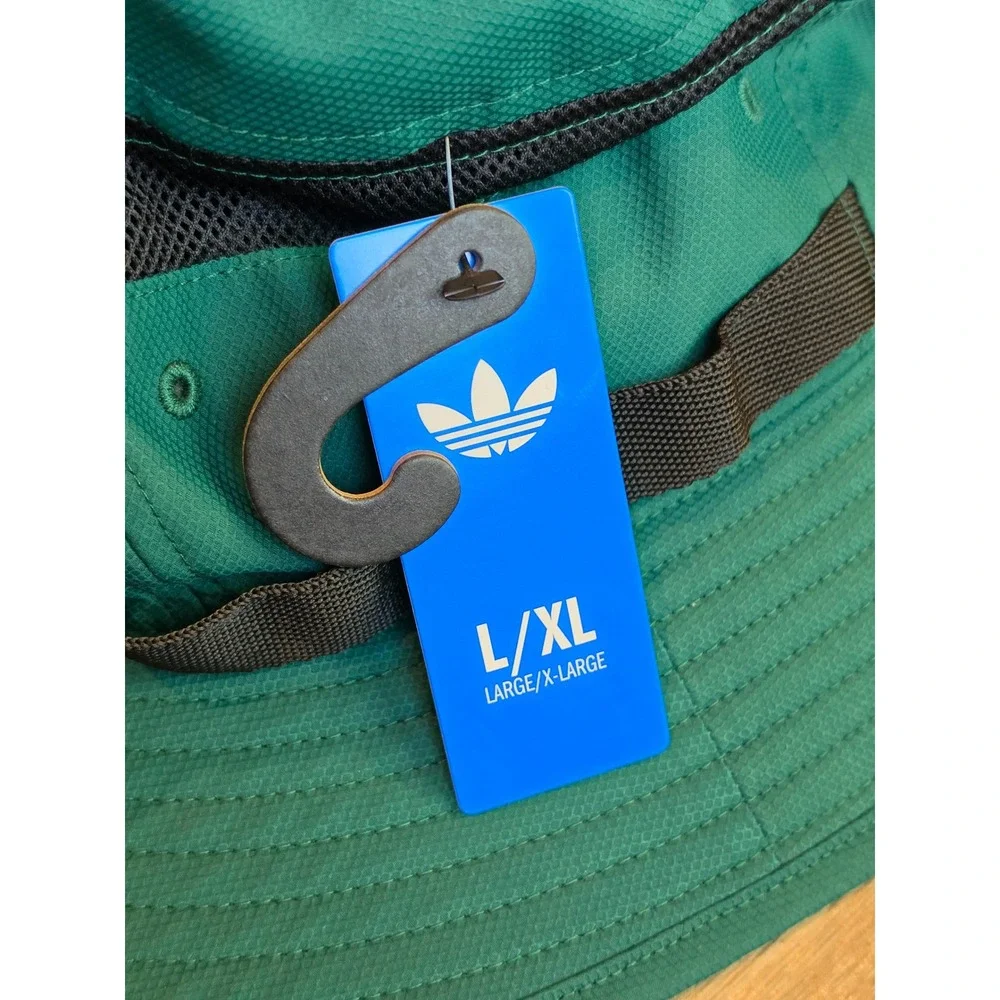 Adidas Originals Webbing Boonie Hat Green Black JL4006 L/XL NWT
